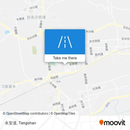 永安道 map