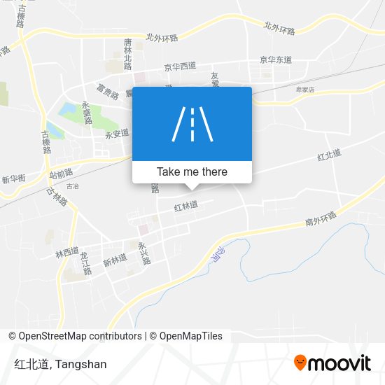 红北道 map