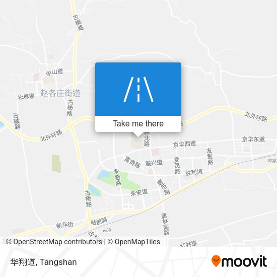 华翔道 map