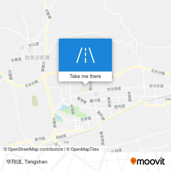 华翔道 map