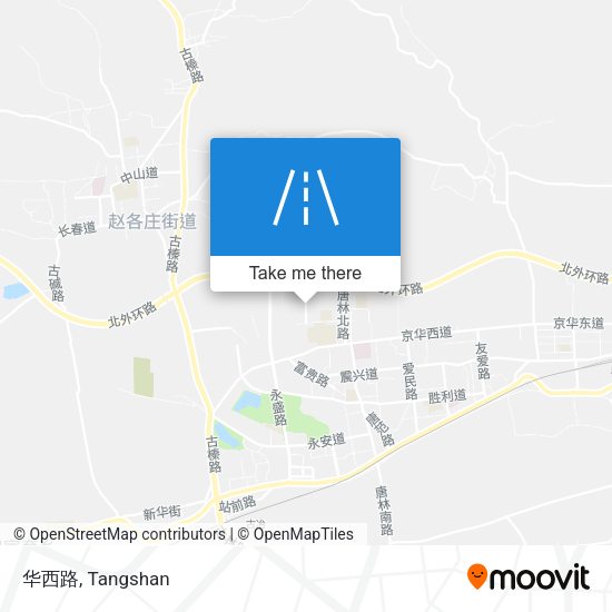 华西路 map