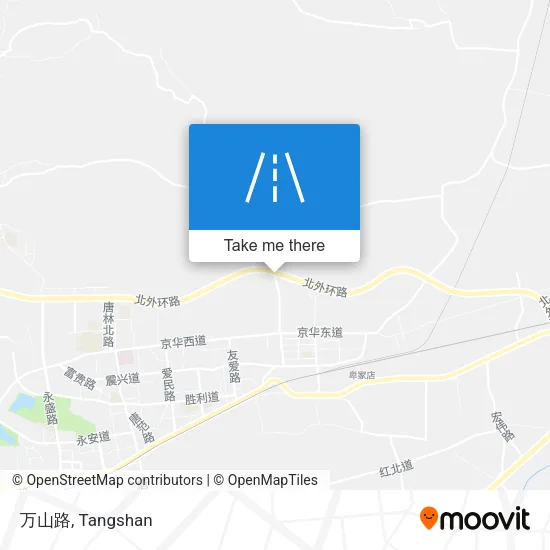 万山路 map