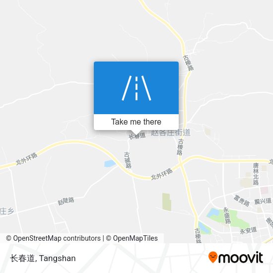 长春道 map