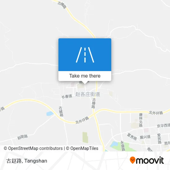 古赵路 map