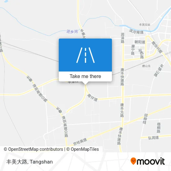 丰美大路 map