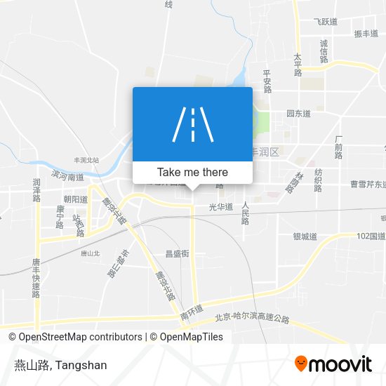 燕山路 map