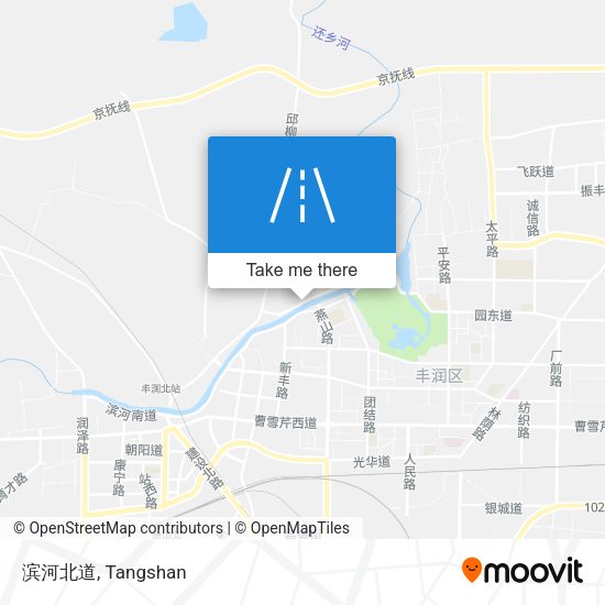 滨河北道 map