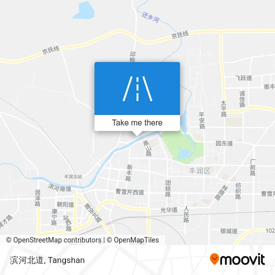滨河北道 map
