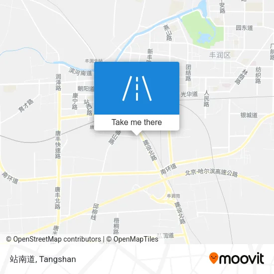 站南道 map