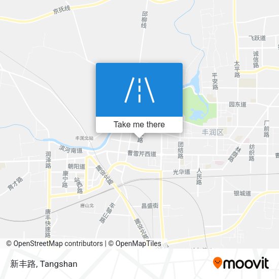 新丰路 map