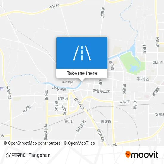 滨河南道 map