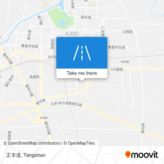 正丰道 map