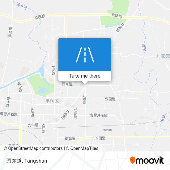 园东道 map