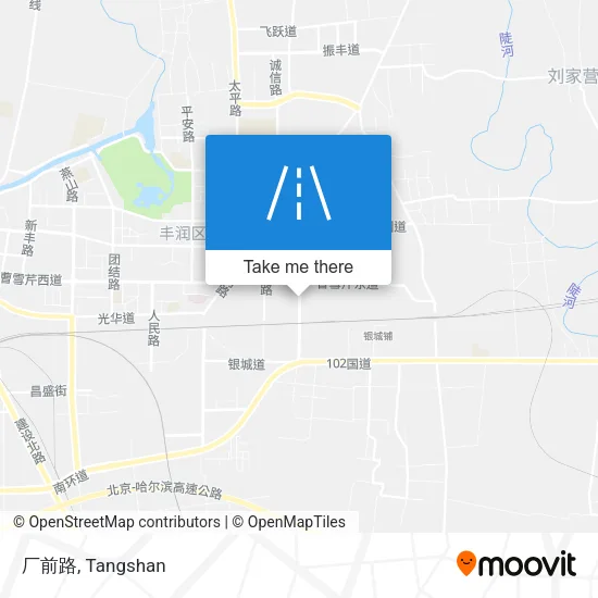 厂前路 map