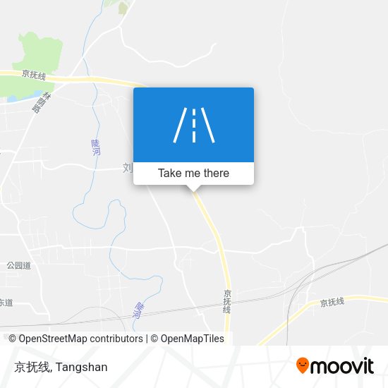 京抚线 map