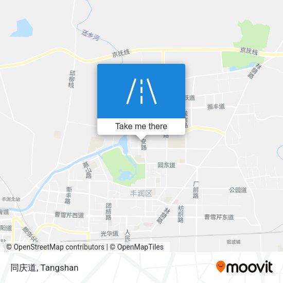 同庆道 map