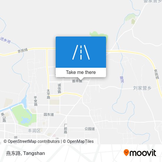 燕东路 map