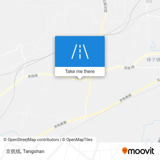 京抚线 map