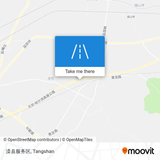 滦县服务区 map