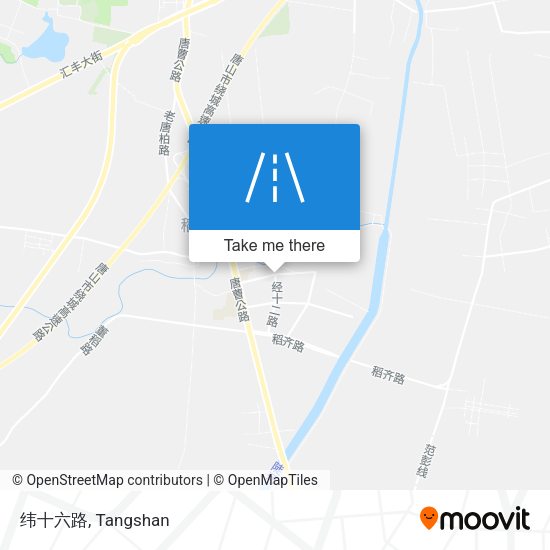 纬十六路 map