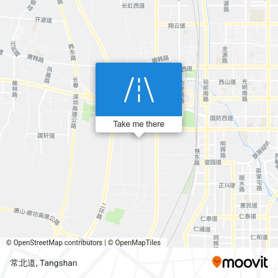 常北道 map