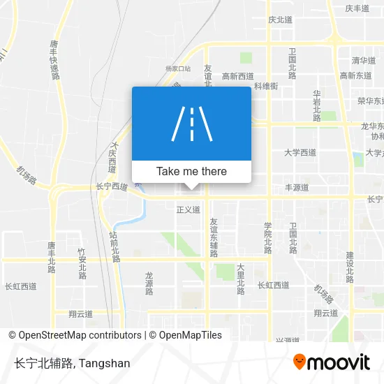 长宁北辅路 map