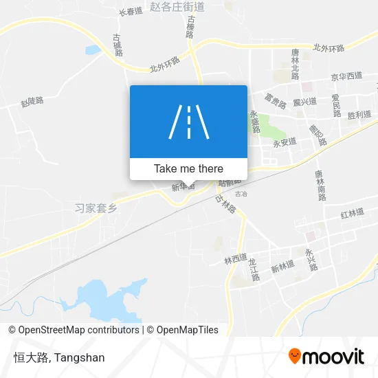 恒大路 map