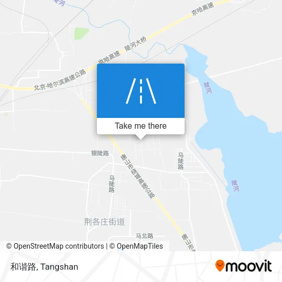 和谐路 map