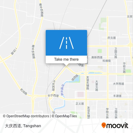大庆西道 map