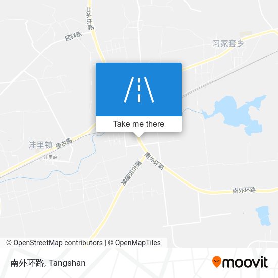 南外环路 map