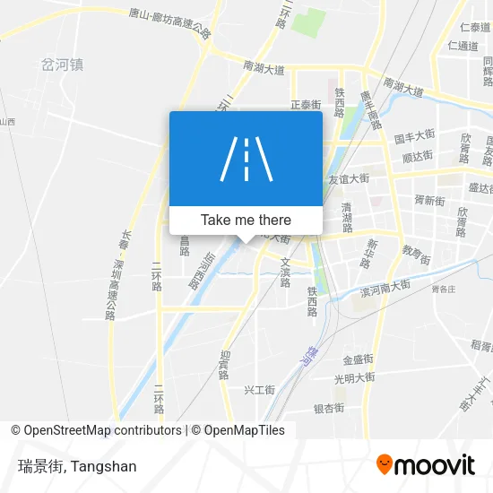 瑞景街 map