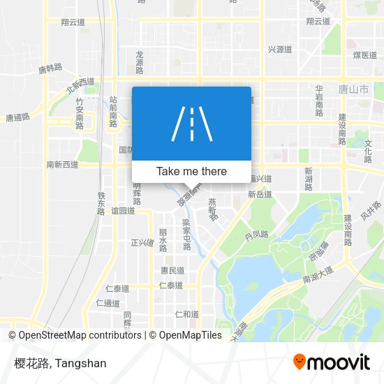 樱花路 map