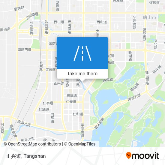 正兴道 map