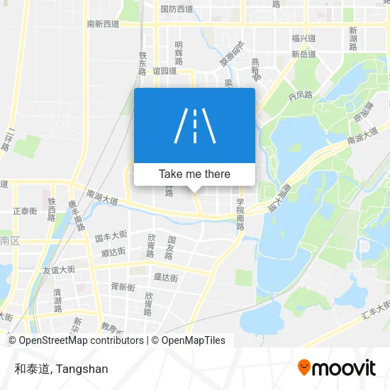 和泰道 map