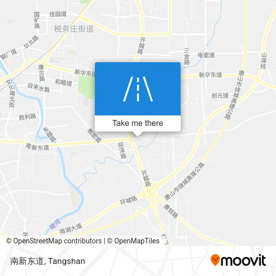 南新东道 map