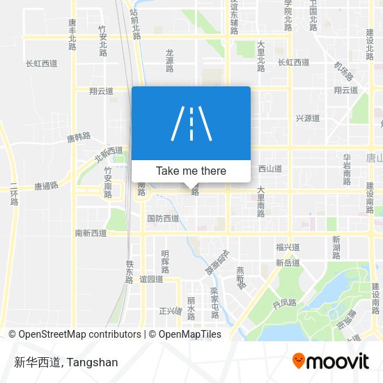 新华西道 map