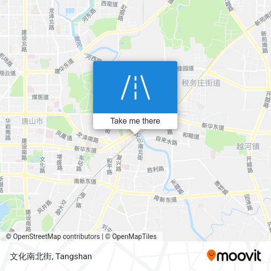 文化南北街 map