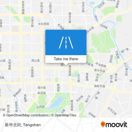 新华北街 map