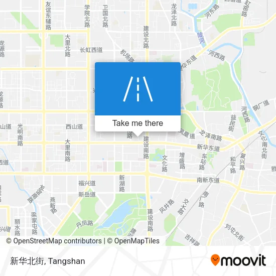 新华北街 map