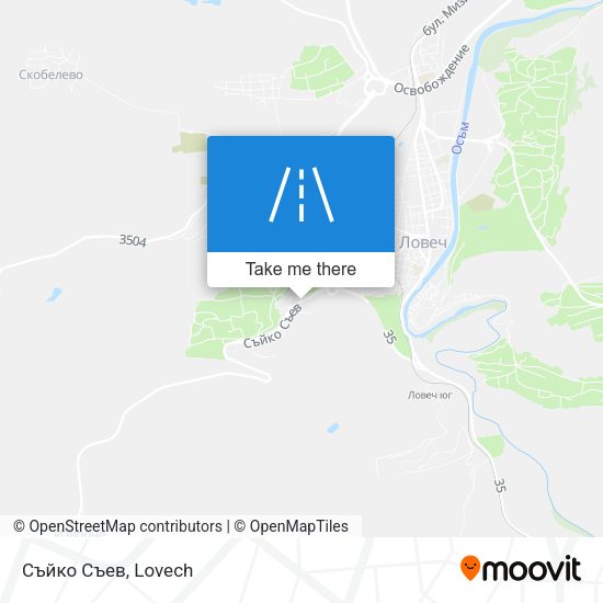 Съйко Съев map
