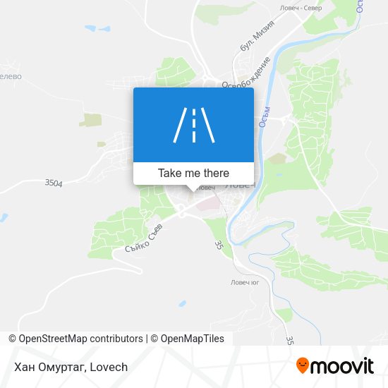 Хан Омуртаг map