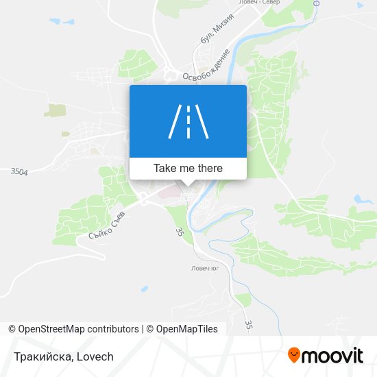 Тракийска map