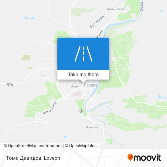 Тома Давидов map