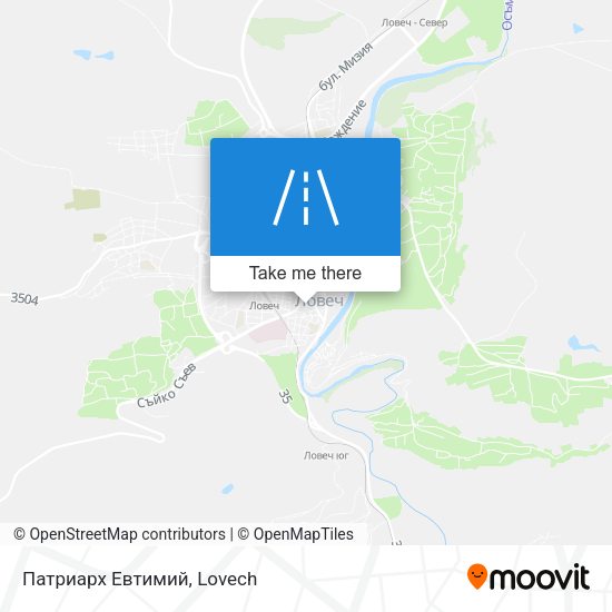 Патриарх Евтимий map