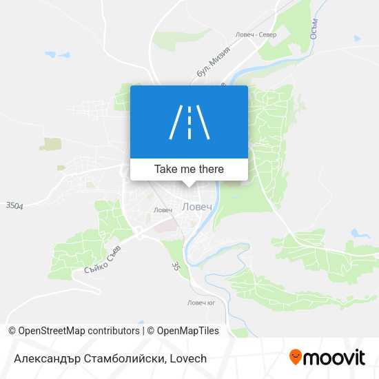 Александър Стамболийски map