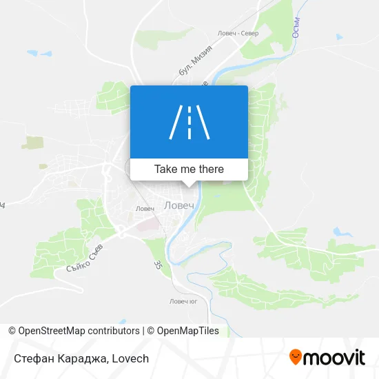 Стефан Караджа map