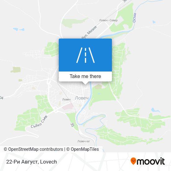 22-Ри Август map