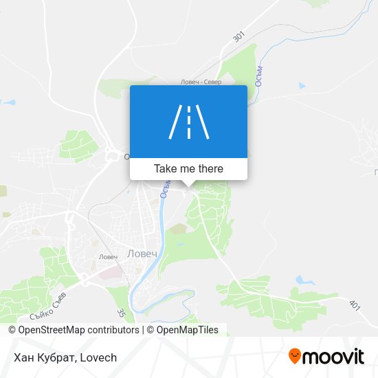 Хан Кубрат map