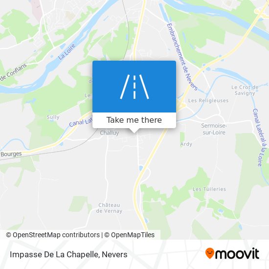 Impasse De La Chapelle map