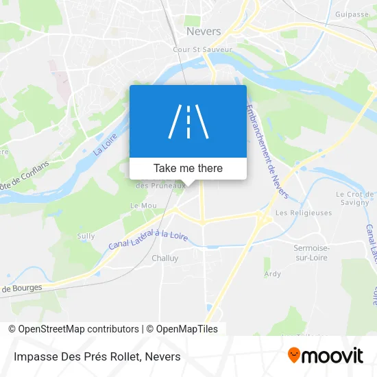 Impasse Des Prés Rollet map